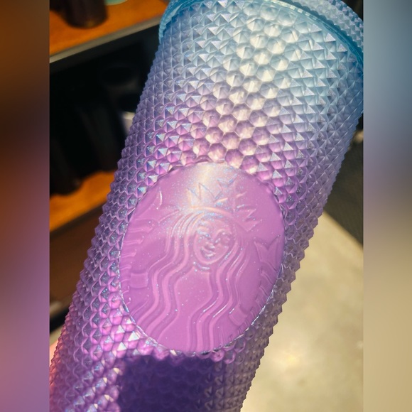 Starbucks Purple Soft Touch Studded Cup Ombre Bling Tumbler 24oz Venti New 2024 - Picture 7 of 15